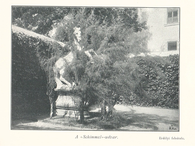Schimmel szobra - 1896