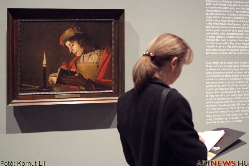 Rembrandt és a holland arany évszázad festészete, kiállításmegnyitó 2014. október 30., Szépművészeti Múzeum, fotó: Korhut Lili