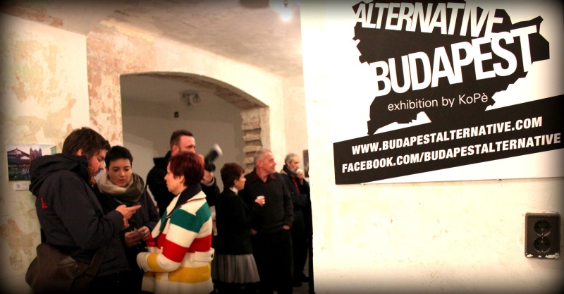 Alternative Budapest kiállításmegnyitó, Paloma, 2014. december 11. - Fotó: Stuhl Ágnes
