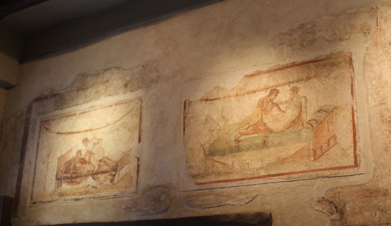 Pompei eredeti bordély